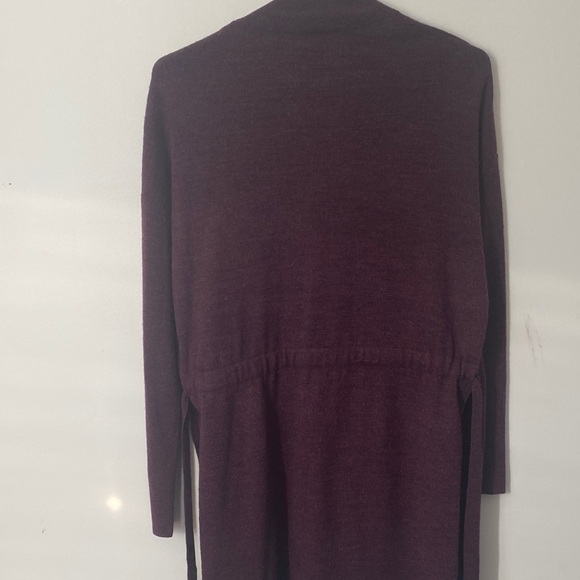 Adrienne Vittadini Burgundy Cardigan - Picture 6 of 6